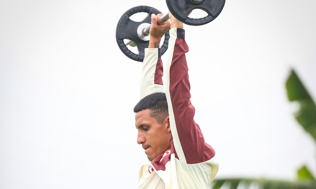 Entrenamiento del jueves de Universitario de Deportes. (Foto: Universitario)