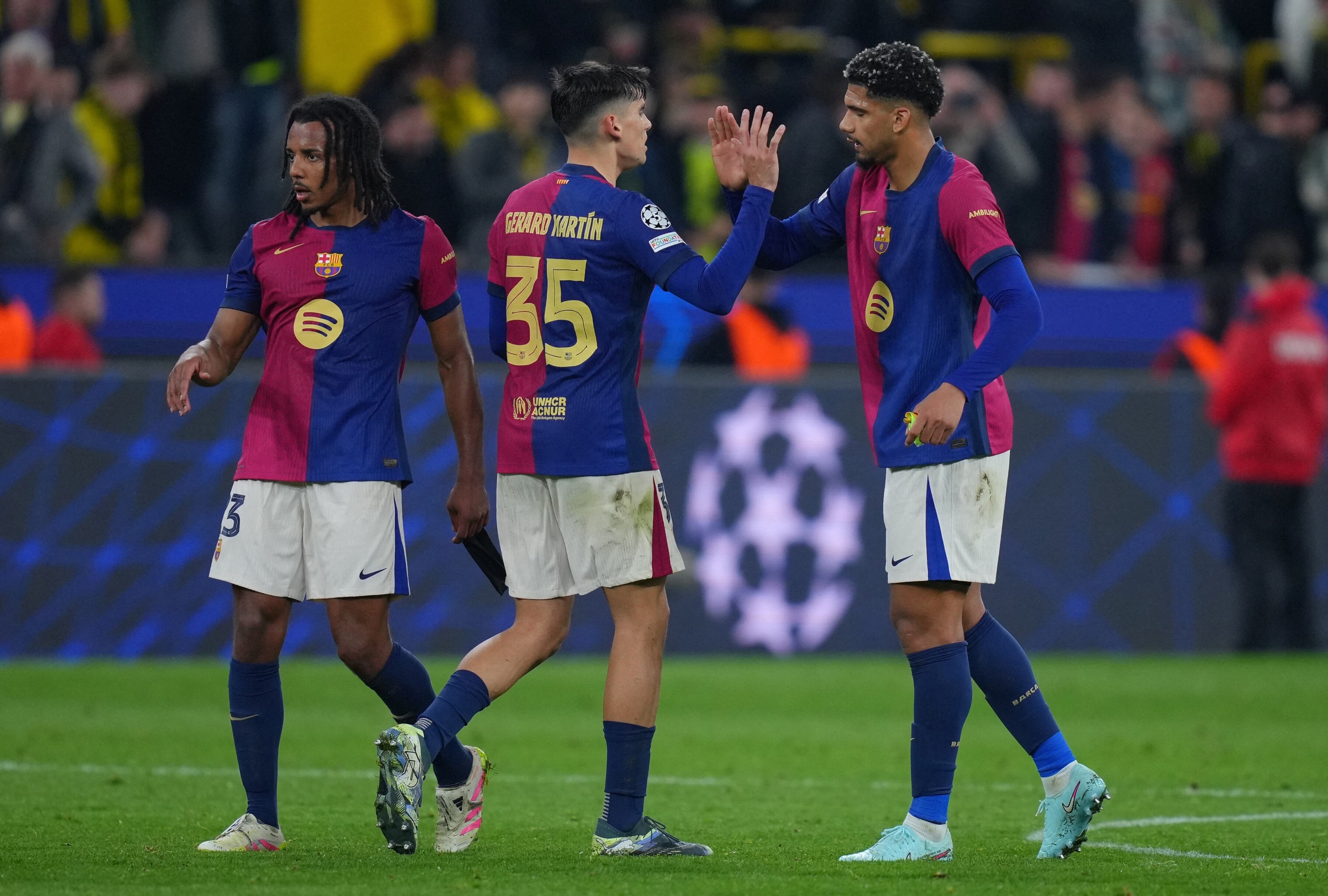 Barcelona llega a las semifinales de la Champions League 2025 tras vencer al Borussia Dortmund en cuartos, liderar La Liga y conquistar la Copa del Rey. ¿Será este su año para la triple corona? (Foto: AFP)