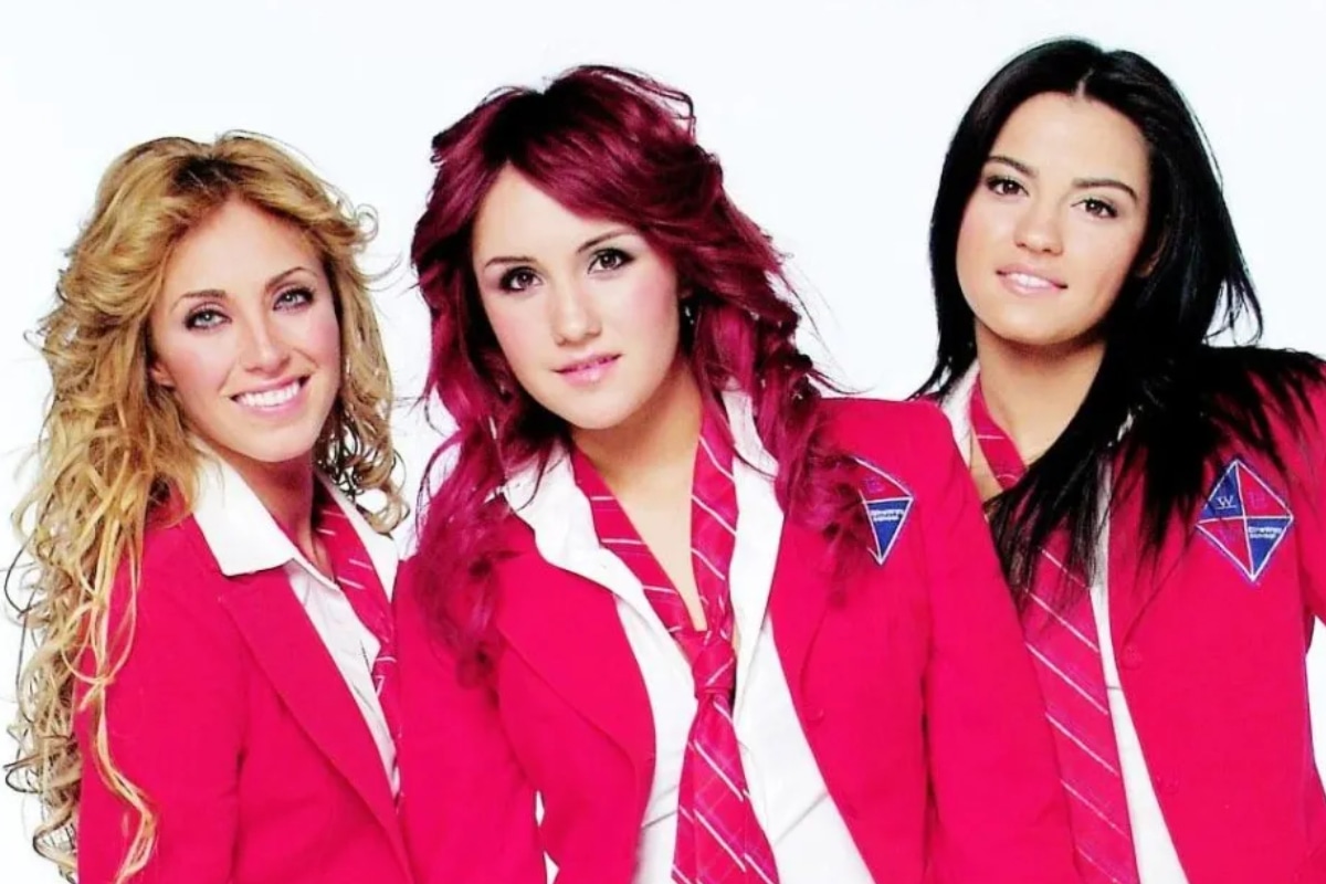 Las integrantes femeninas de RBD en una foto oficial de la recordada telenovela (Foto: Televisa)