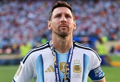 Lionel Messi disputó su último partido con la Albiceleste