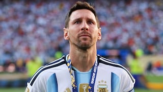 Lionel Messi disputó su último partido con la Albiceleste