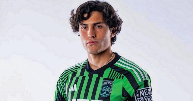 Sebastien Pineau de Recreativo (ESP) a FC Cajamarca. (Foto: Austin FC)