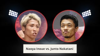 ¿A qué hora y qué canal transmite pelea Naoya Inoue vs. Junto Nakatani por boxeo mundial?