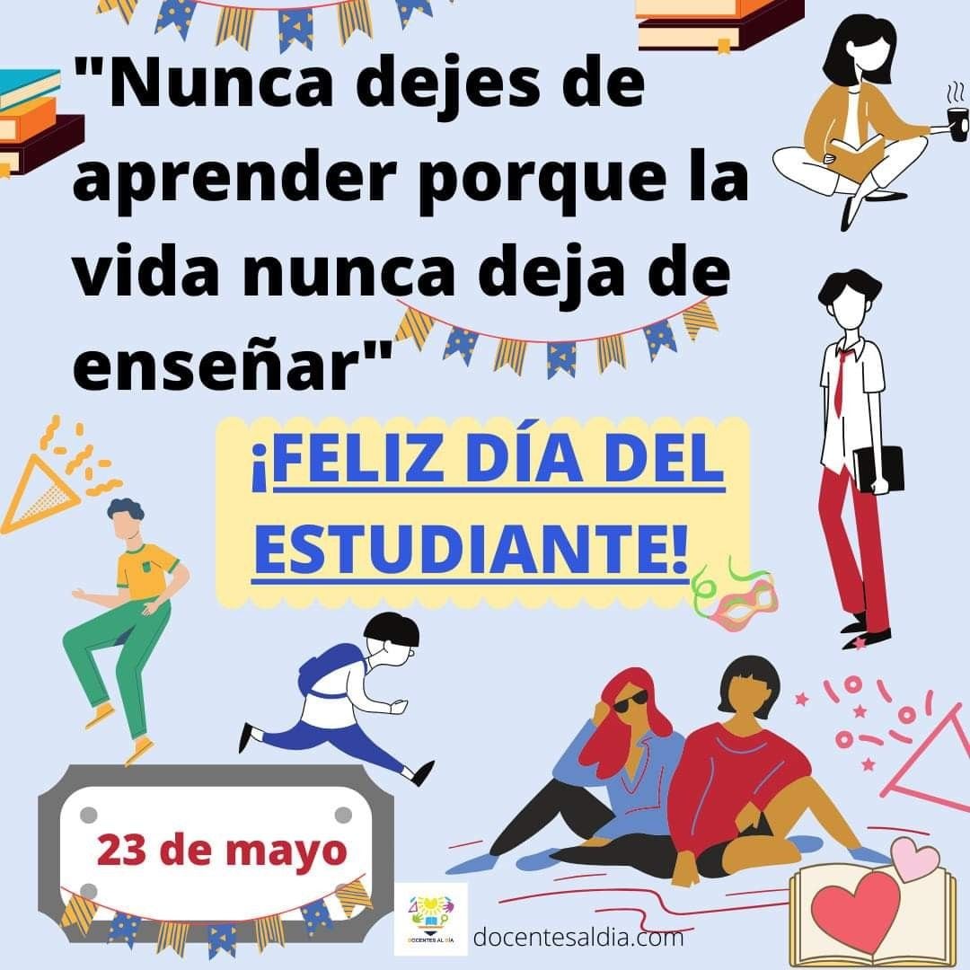 Mensajes para compartir por el Día del Estudiante en México (Foto: Internet).