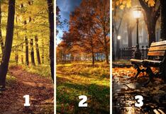 Escoge un paisaje otoñal y sabrás qué misión te depara el destino