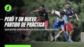 Selección peruana disputó un partido de práctica ante un equipo de la tercera división española