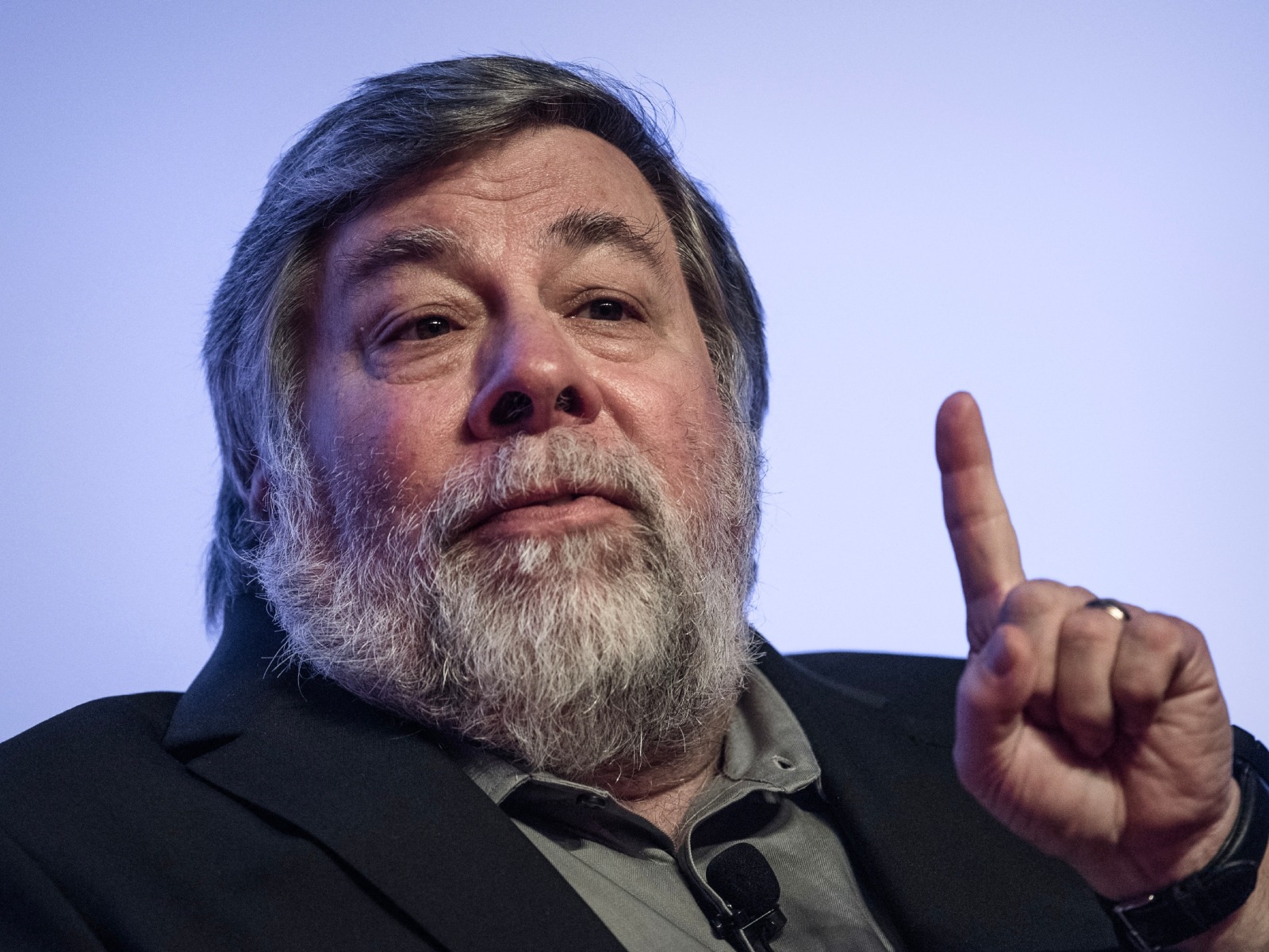 Steve Wozniak es una pieza fundamental en la industria informática (Foto: AFP)