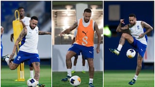 Un paso gigante para ‘Ney’: volvió a entrenar con Al-Hilal tras casi un año después de su lesión