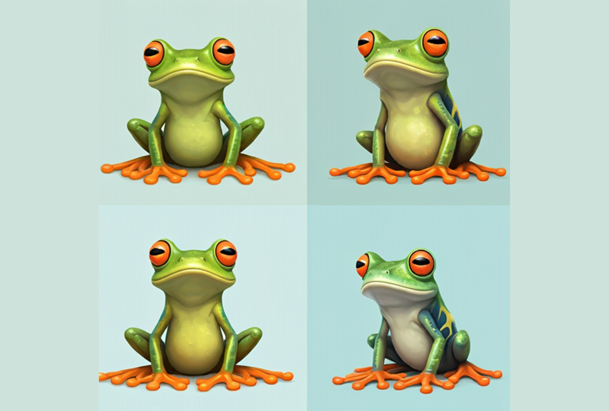 Test visual: Elige un sapo y descubre el secreto de la prosperidad. (depor)