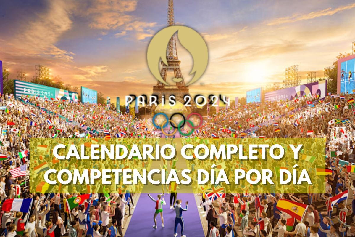 La cuenta regresiva ha comenzado. Revisa el calendario completo y las competencias día por día de los Juegos Olímpicos. ¡Prepárate para vibrar con la pasión del deporte! | Crédito: olympics.com / Composición Depor