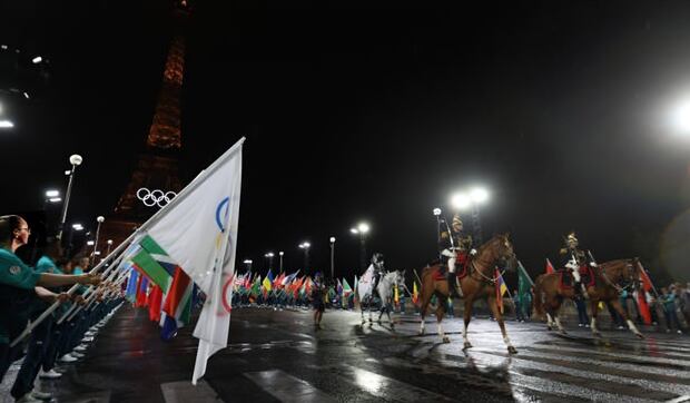 Las mejores imágenes de la inauguración de los Juegos Olímpicos Paris 2024. (Foto: Getty Images).
