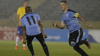 Uruguay derrotó 2-1 a Brasil en el último suspiro del partido por Sudamericano Sub 20
