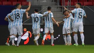 Argentina venció 1-0 a Paraguay y clasificó a cuartos de final de la Copa América