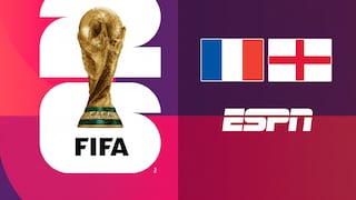 ESPN y Disney Plus Premium transmitieron Francia 4-6 Inglaterra por el Mundial 2026