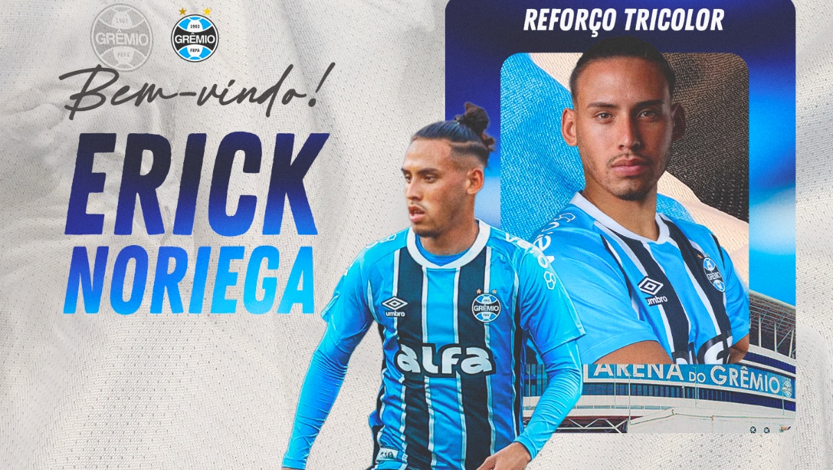 Erick Noriega es nuevo jugador de Gremio | Foto: Gremio