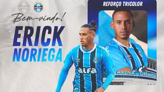 ¡De la Liga 1 al Brasileirao! Erick Noriega fue presentado como nuevo jugador de Gremio