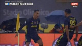 ¡Siempre decisivo! Cristiano Ronaldo le da el triunfo a Juventus contra Lazio por la Serie A [VIDEO]