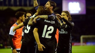 El Madrid sí Liga: derrotó 4-1 al Celta y está a un paso de levantar el título local