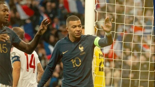 ¡Festín de Francia! Triplete de Mbappé en el 14-0 sobre Gibraltar [VIDEO]