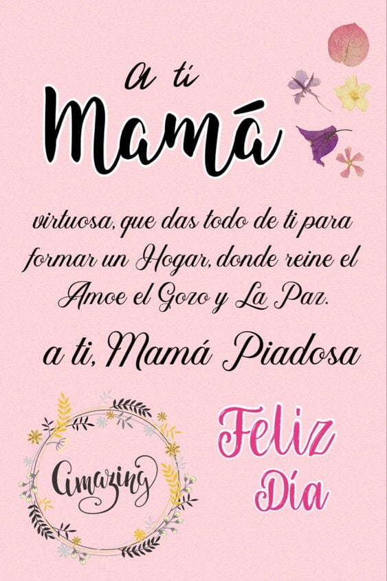 Las mejores imágenes para tu mamá por el Día de las Madres 2024. (Foto: Internet).