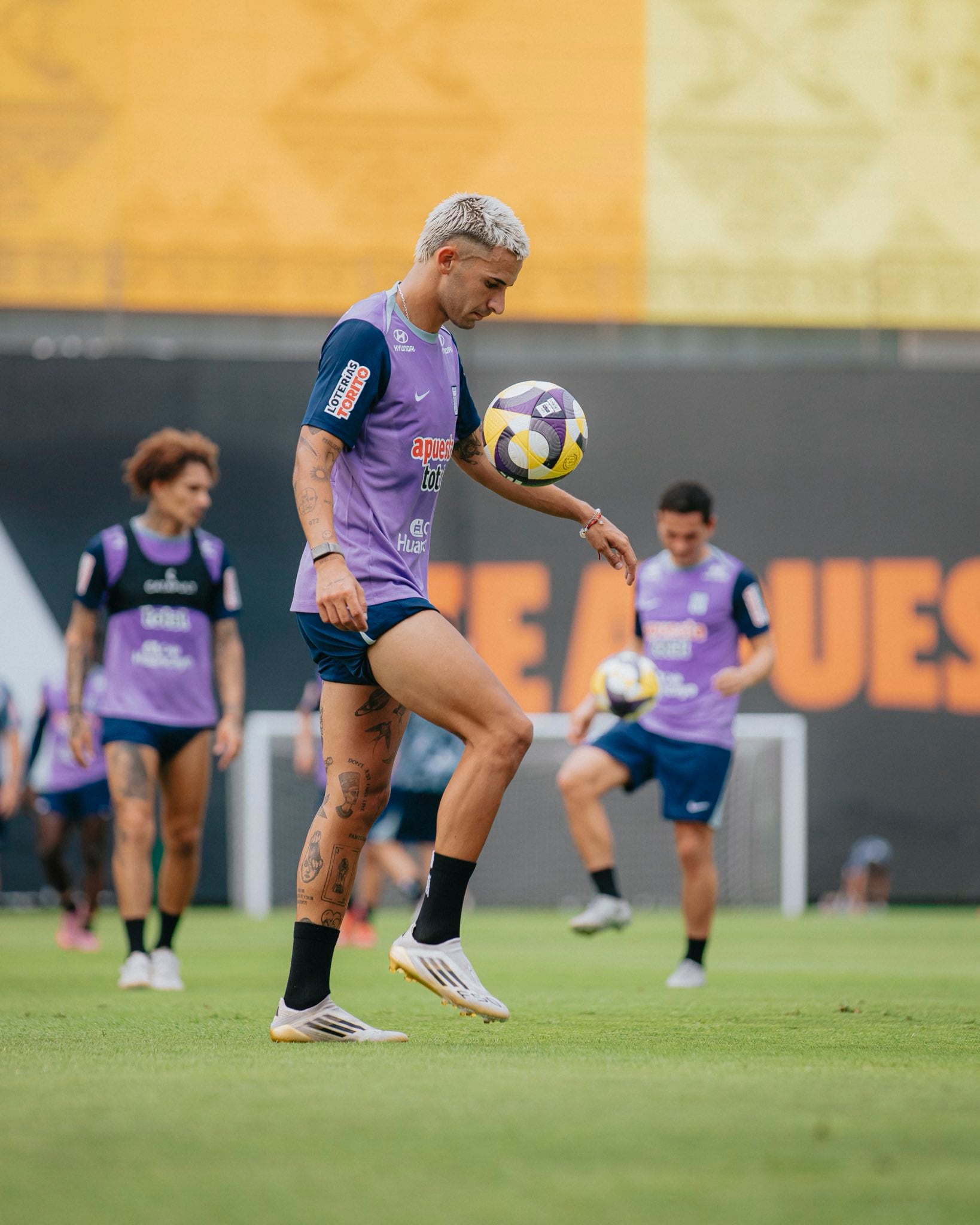 Mateo Antoni llegó al cuadro 'blanquiazul' por pedido de Pablo Guede. (Foto: Club Alianza Lima / X)