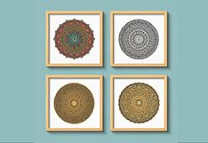 Elige uno de los mandalas de la imagen y descubre el mensaje especial que tiene para ti