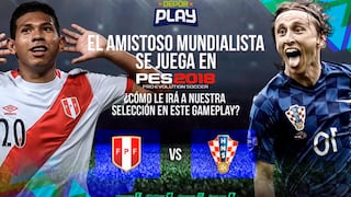 Perú vs. Croacia en PES 2018: las mejores jugadas de la previa en el simulador