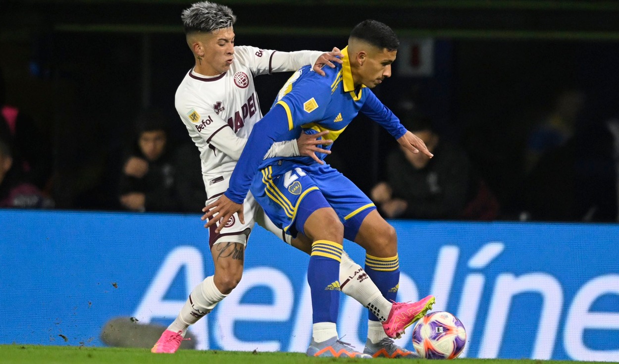 Boca Juniors vs. Lanús se enfrentaron por la Liga Profesional Argentina (Foto: Lanús).