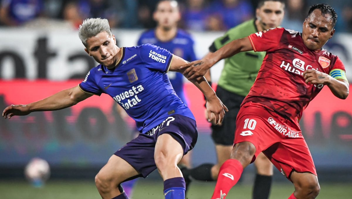 Catriel Cabellos volvió a desentonar en el mediocampo de Alianza Lima. (Foto: Liga 1)