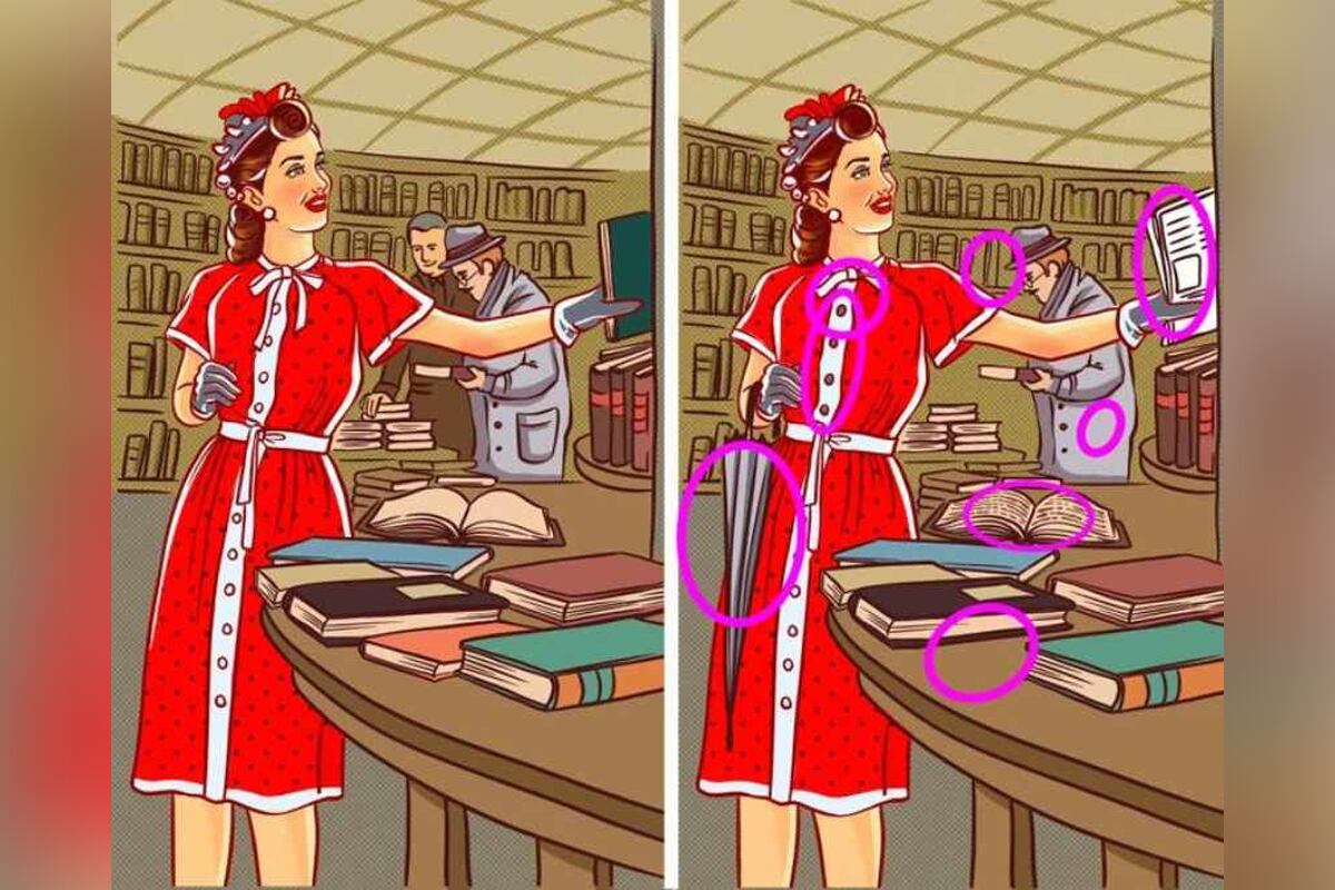 Estas son las diferencias entre las dos imágenes. (Foto: Brightside.me)