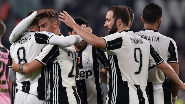 Ganar, una 'Vecchia' costumbre: Juventus venció 4-1 a Palermo por Serie A