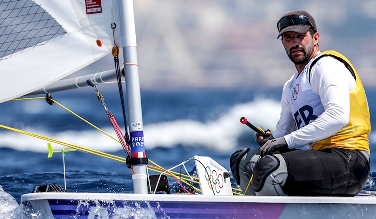 Stefano Peschiera clasificó a la regata final en París 2024. (Foto: IPD)