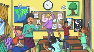 Acertijo visual modo ‘GOAT’: ¿puedes ubicar la cartuchera en el salón de clases? [FOTO]