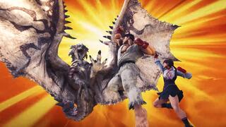Street Fighter V y Monster Hunter: World traen a Ryu y Sakura como cazadores de monstruos