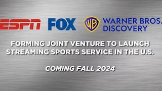 Fox, Warner Bros. y Disney lanzarán una plataforma de streaming de deportes este año