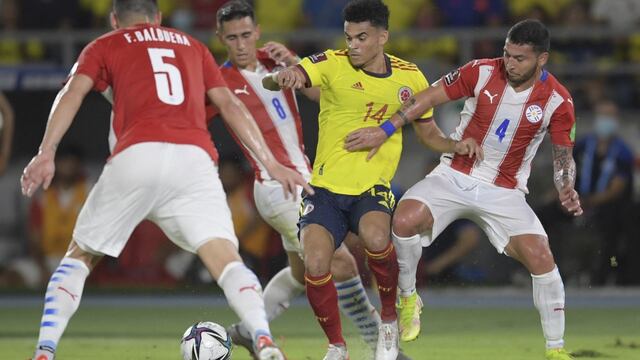 Alineaciones del Colombia vs. Paraguay por Eliminatorias 2026