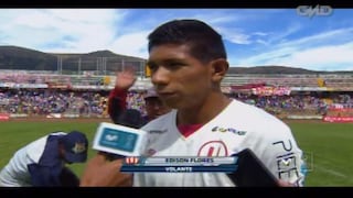 Edison Flores tras empate en Huancayo: "Este resultado no nos sirve"