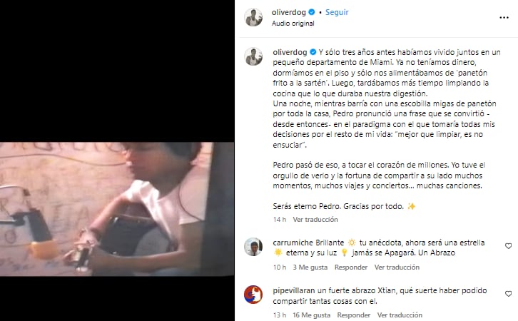 Meier le rindió un pequeño homenaje a PSV a través de redes sociales (Foto: Christian Meier / Instagram)