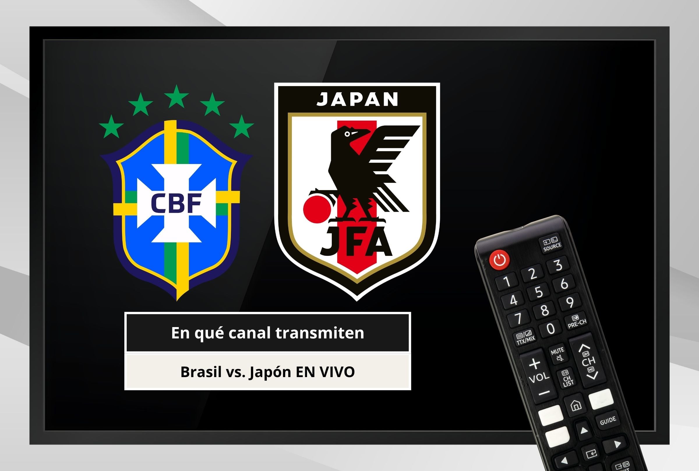 Revisa esta nota para que sepas en qué canales de TV se puede ver el Brasil vs. Japón por el Mundial 2026. (Foto: Composición Canva - Mag)
