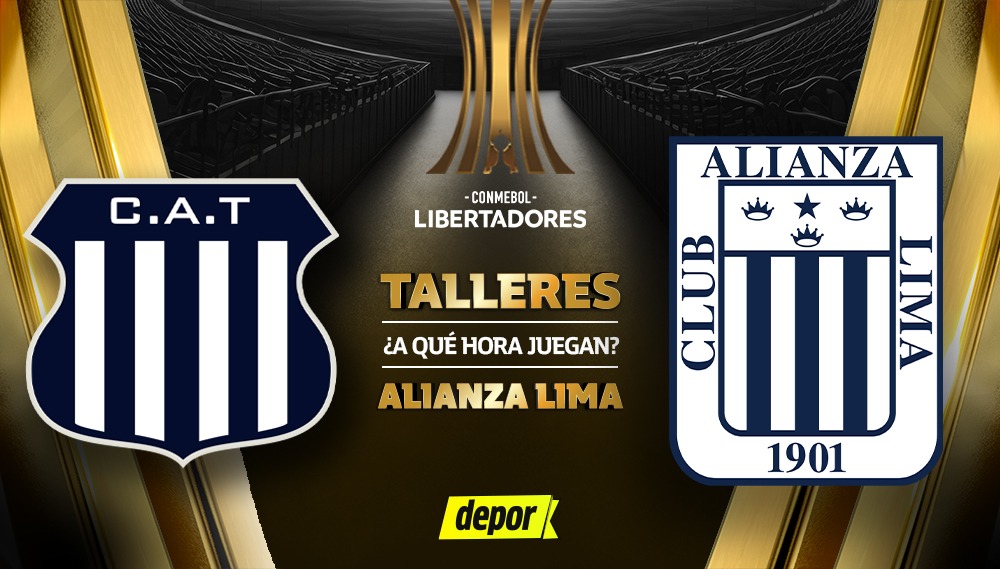 Alianza Lima y Talleres se enfrentan por el Grupo D de la Copa Libertadores. (Diseño: Christian Marlow)