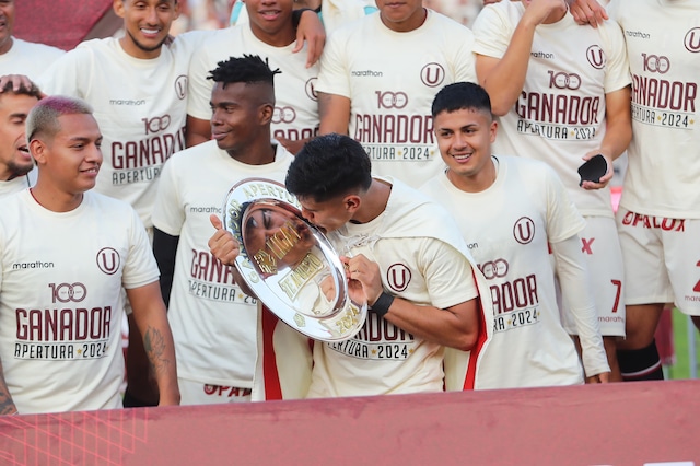 ¡Universitario festeja el Torneo Apertura! Las mejores postales de la celebración crema. (Foto: GEC)
