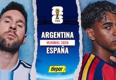 Argentina vs. España EN VIVO: minuto a minuto por internet gratis vía TyC Sports, TV Pública y DIRECTV