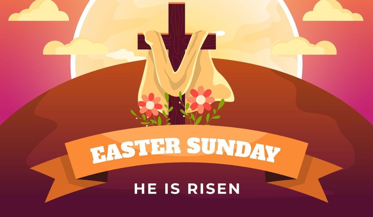 Imágenes por el Domingo de Resurrección para compartir en redes sociales (Foto: Pinterest).