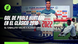 Paolo Hurtado en Alianza Lima: Revive el gol del ‘Caballito’ en un clásico frente a Universitario