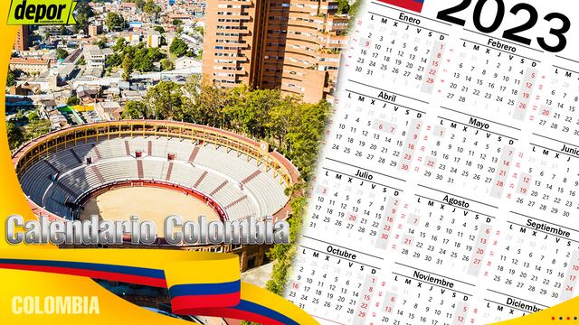 Calendario 2023 en Colombia: ¿cuántos feriados y días festivos quedan en el año?