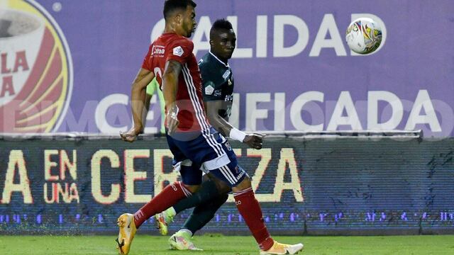 Sobre la hora: DIM logró un empate 2-2 en los últimos minutos ante Deportivo Cali