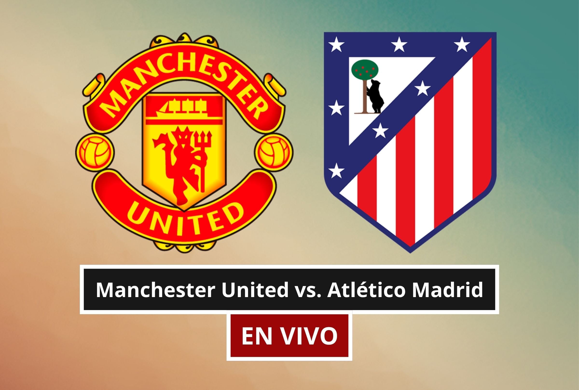 El amistoso Manchester United vs. Atlético Madrid es un partido que apunta a ser intenso de principio a fin. (Foto: Composición Canva - Depor)