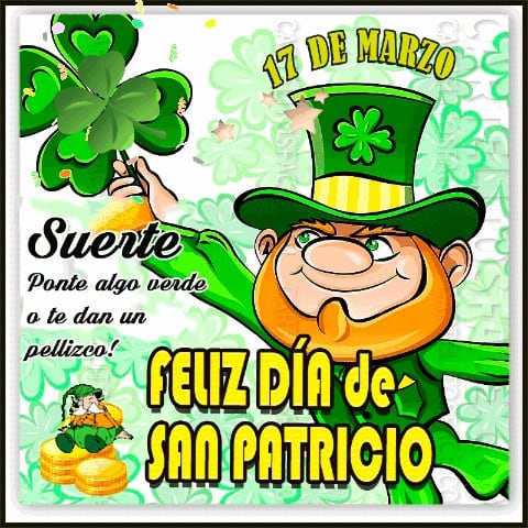 Imágenes para compartir por el día de San Patricio 2024 vía redes sociales. (Foto: internet/Freepik/Twitter).