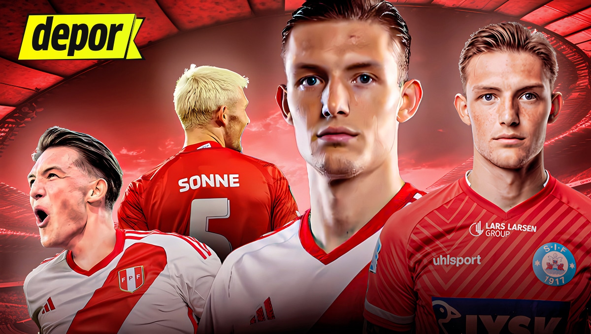 Oliver Sonne todavía no debuta con la Selección Peruana. (Diseño: Depor)