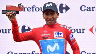 ¡Se viste de rojo! Nairo Quintana es el nuevo líder de la Vuelta a España 2019 tras culminar la novena etapa